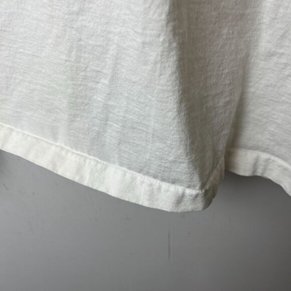 1998 Vintage 90s Florida T Shirt White Medium M USA Beach Graphic Tee Solid Logo - Picture 5 of 13